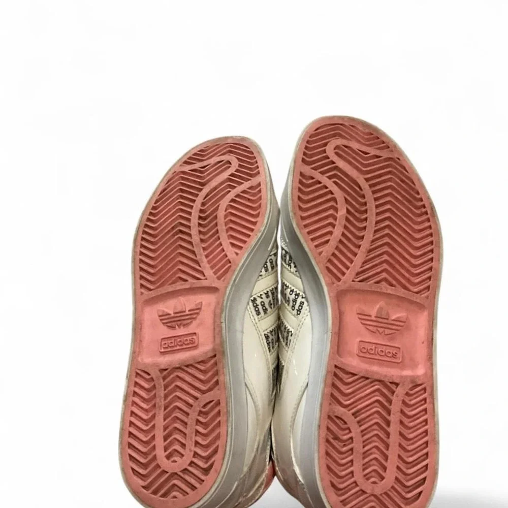 Adidas hard court high j‎ logo print